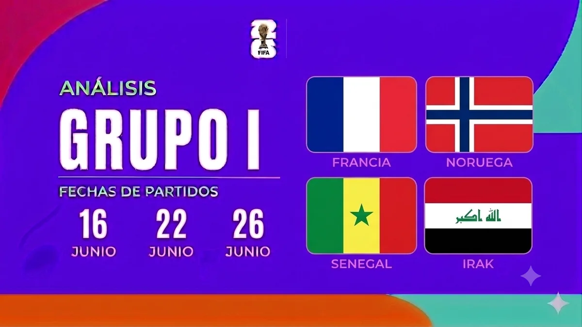 Mundial 2026, grupo a grupo — Grupo I: Mbappé contra Haaland, el último Mundial de Deschamps y el regreso de Iraq después de 40 años