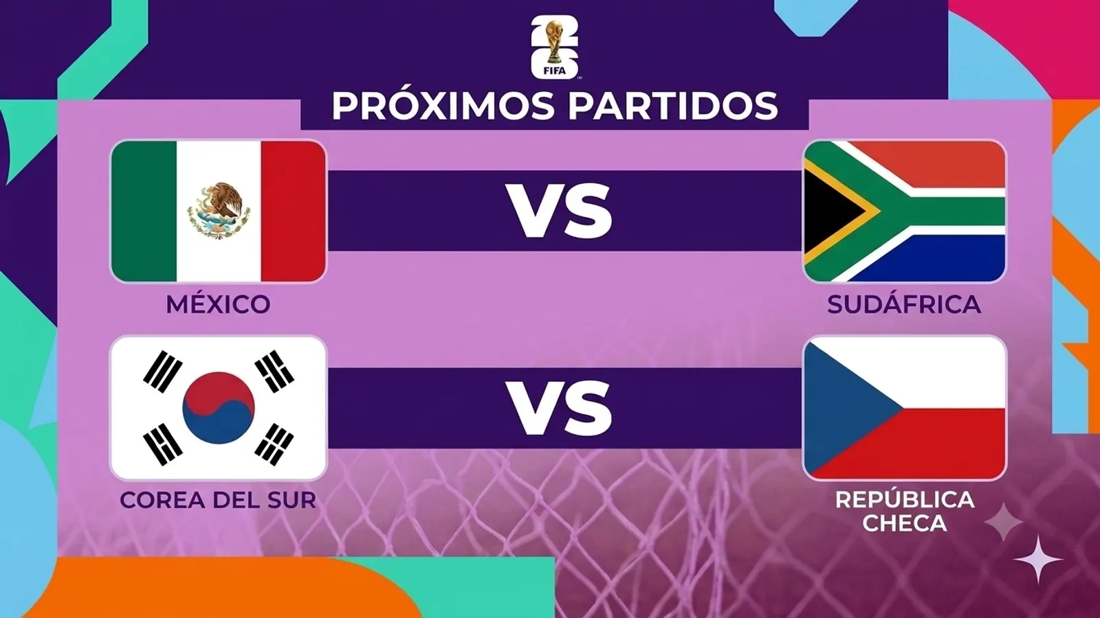 Previa del Mundial, Jornada 1 — México-Sudáfrica (21:00h) y Corea del Sur-República Checa (04:00h): los dos primeros partidos del torneo