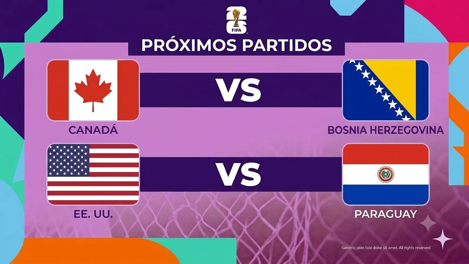 Previa de esta noche: Canadá-Bosnia (21:00h) y EEUU-Paraguay (03:00h) — el anfitrión norteamericano y el debut de Pochettino en el Mundial