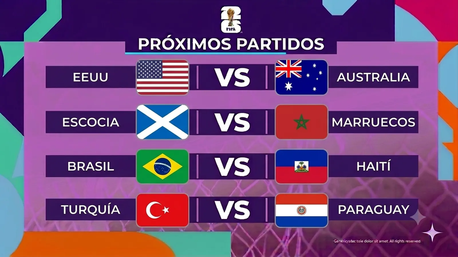 Previa del día: EEUU-Australia por el liderato (21:00h), Brasil sin Neymar ante Haití (02:30h) y Turquía-Paraguay sin margen de error (05:00h)